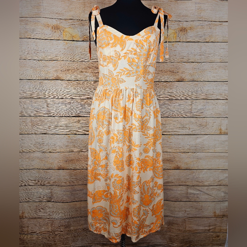 Cupshe Floral Print Sundress Size Medium